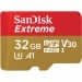 SanDisk 32GB Extreme MicroSD Card with Adapter
